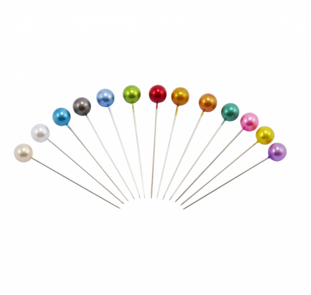 4mm Corsage Pins L40mm, 144 Stück in Box