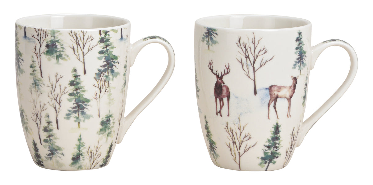 Becher Winterwald , Ve. 1 Stk