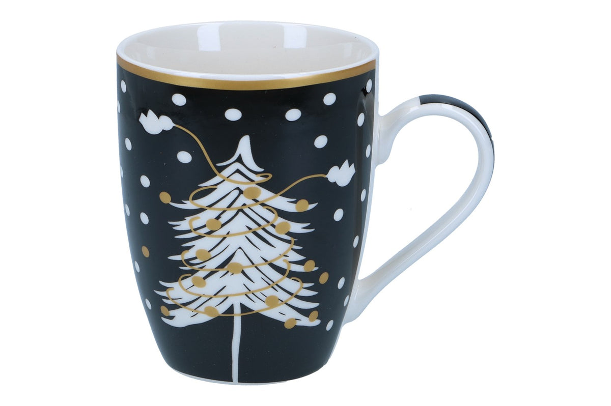 Becher Tannenbaum 11x10x8cm, 300ml