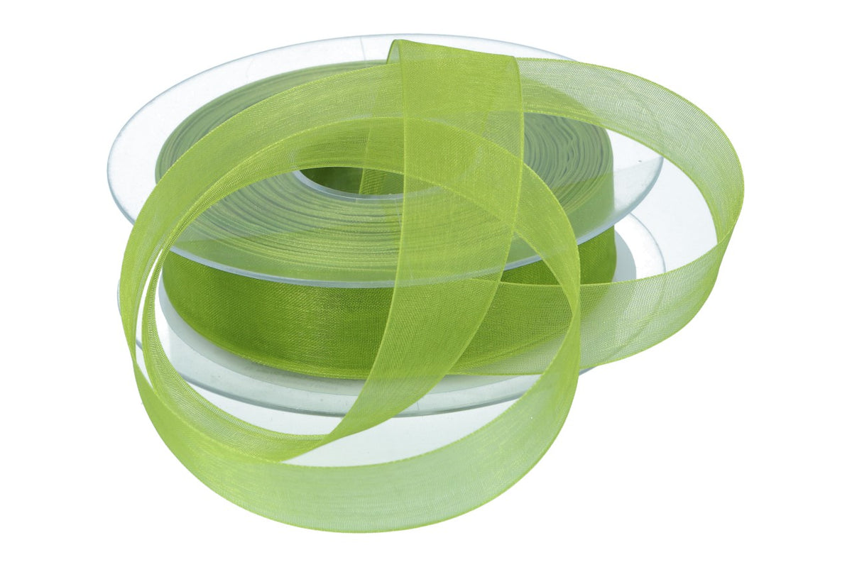 Beauty Organdy Band 25mm, 50m, schilf