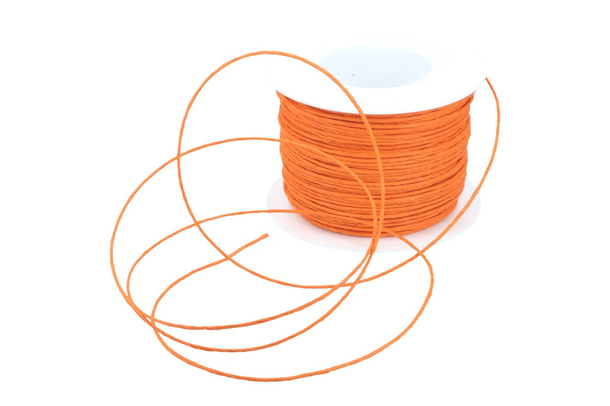 Papierkordel 2mm, 100m, orange