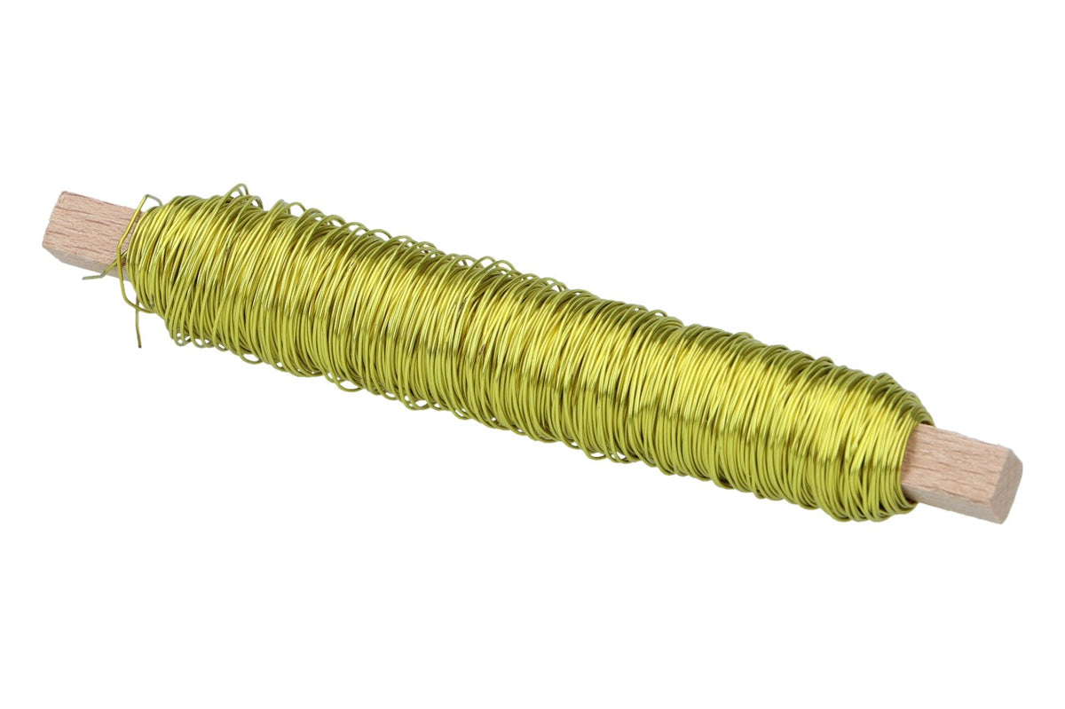 Kupferlackdraht Gelb, 100gr.