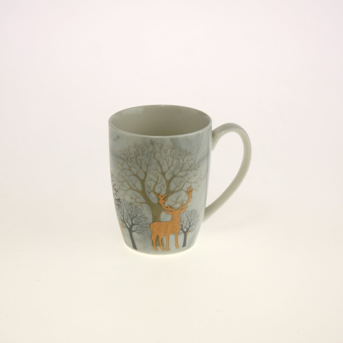 Becher Hirsche in Schneelandschaft,350ml