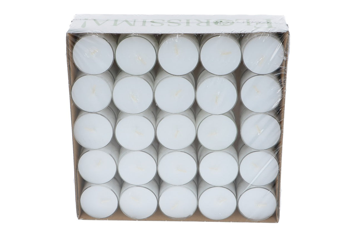 Teelichter 40mm, 1 Pack = 50 Stück