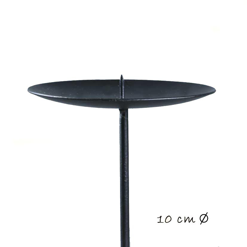Kerzenpick mit Dorn D10cm L10cm
