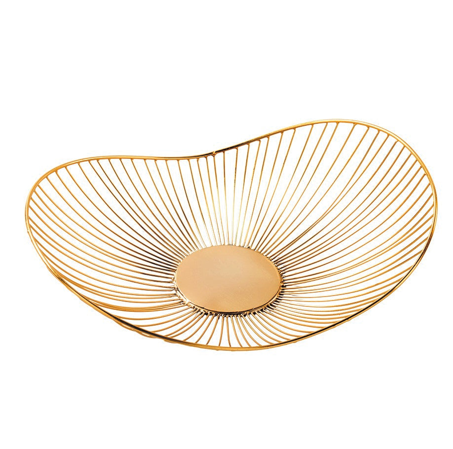 Obstkorb aus Draht oval 41 x 31x 12cm