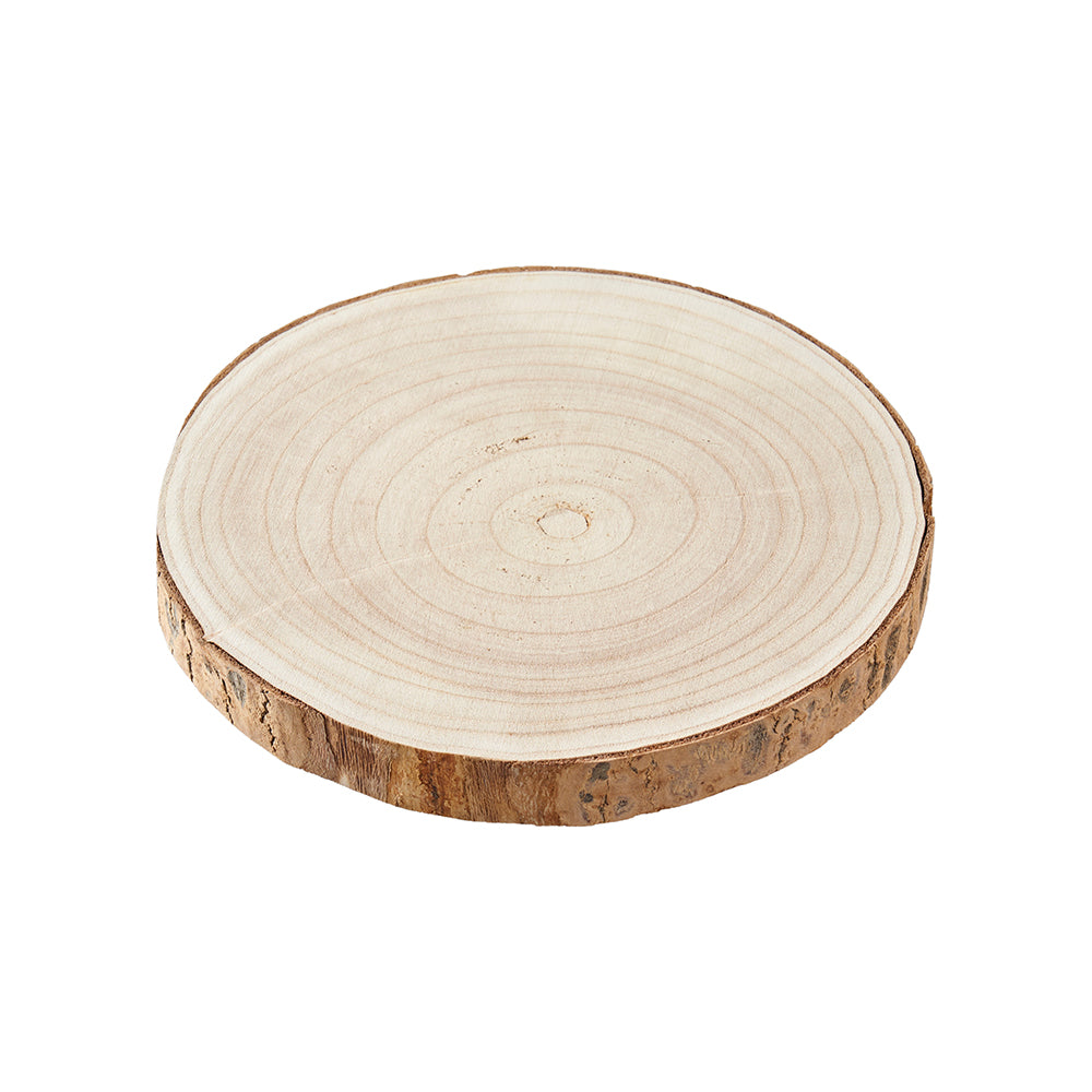 Holzscheibe D28cm H3cm, Ve. 1 Stk