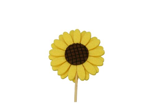 Sonnenblume auf Pick D6cm H26cm