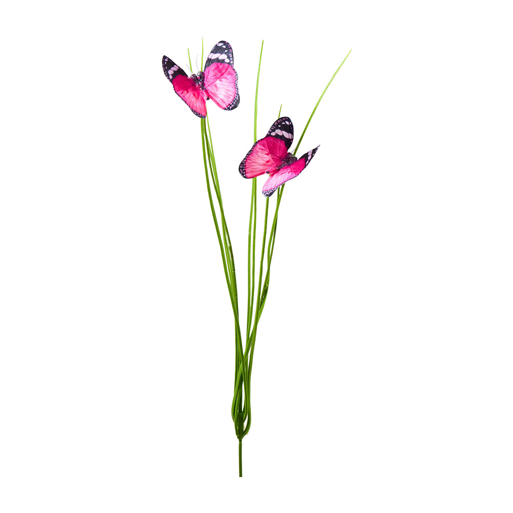 Schmetterling im Gras L60cm, Ve. 6 Stk.