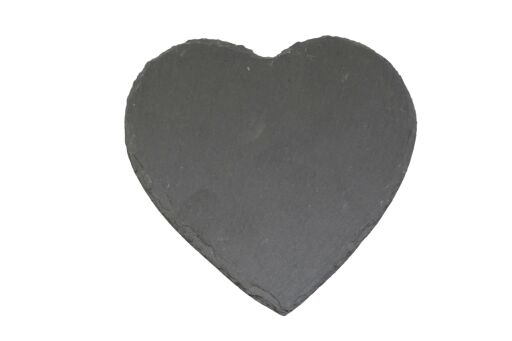 Herz Untersetzer aus Schiefer D20cm