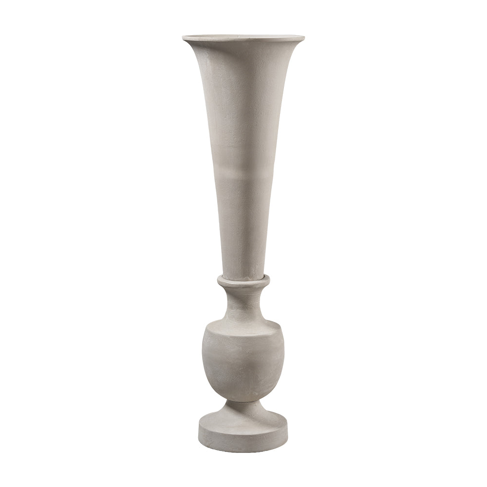 Vase hoch, Alu, D23cm H77cm, Ve. 1 Stk