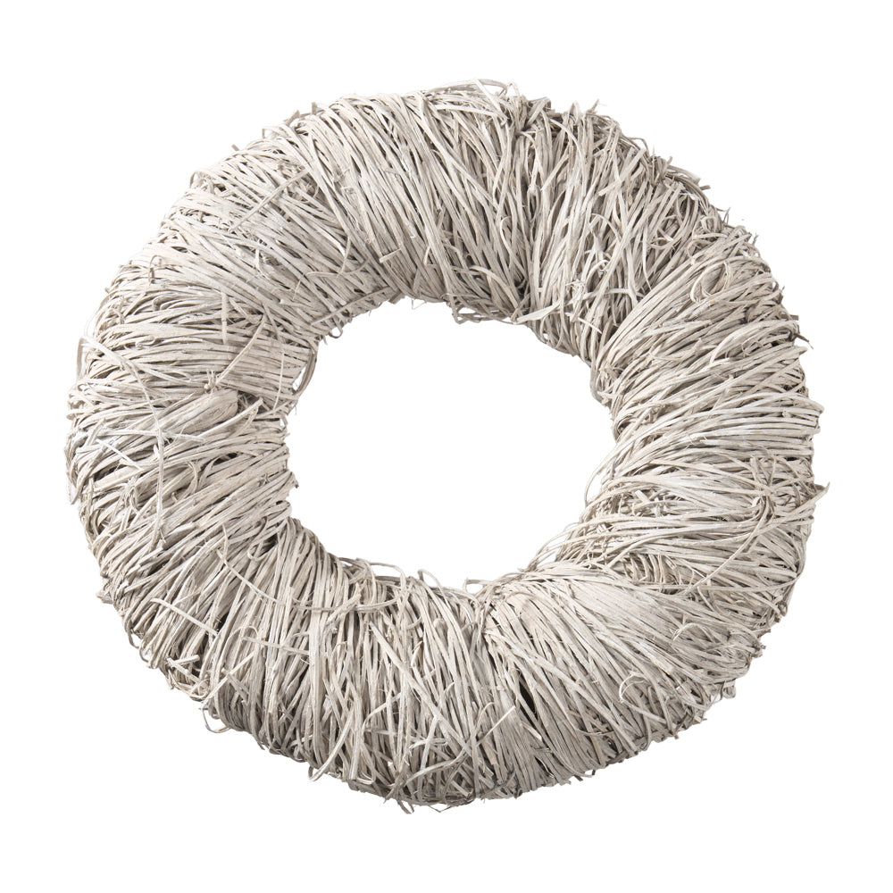 Kranz aus Rattan D34cm H9cm