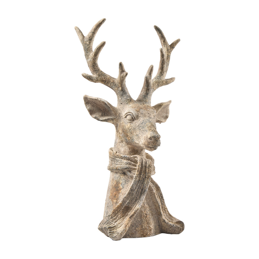 Rentierbüste 25,5x16,5x48,5cm, Ve. 1 Stk