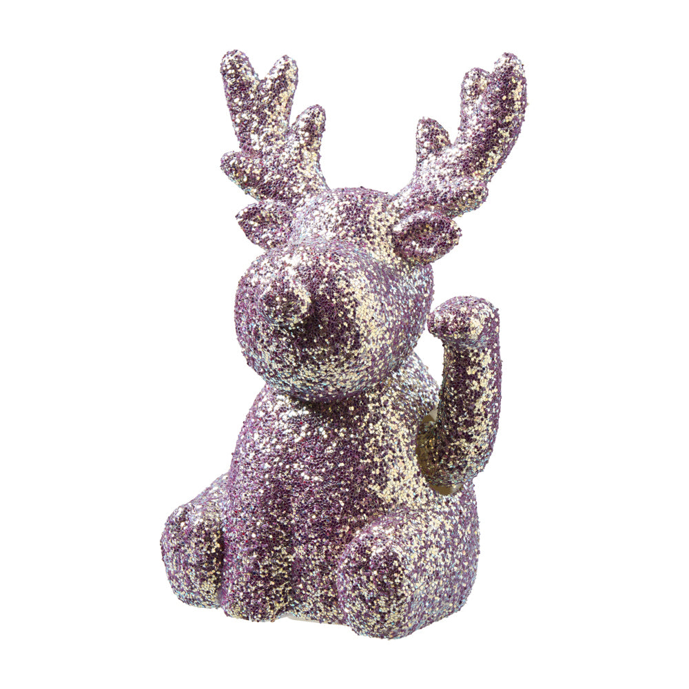 Winkerentier sitzend D12,5cm H21cm