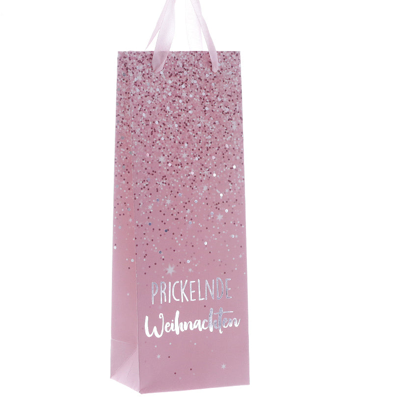 Flaschentüte Prickelnde Weihnachten