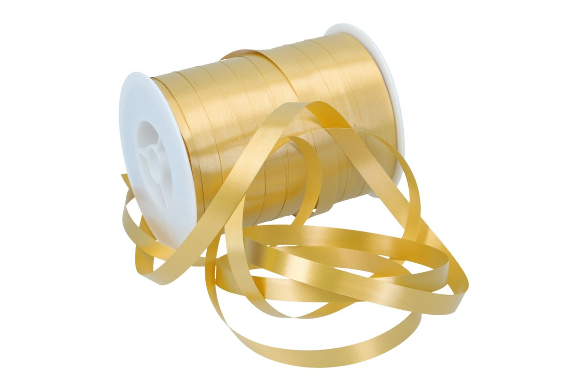 Kräuselbast farbig 10mm x 250m 06 gold