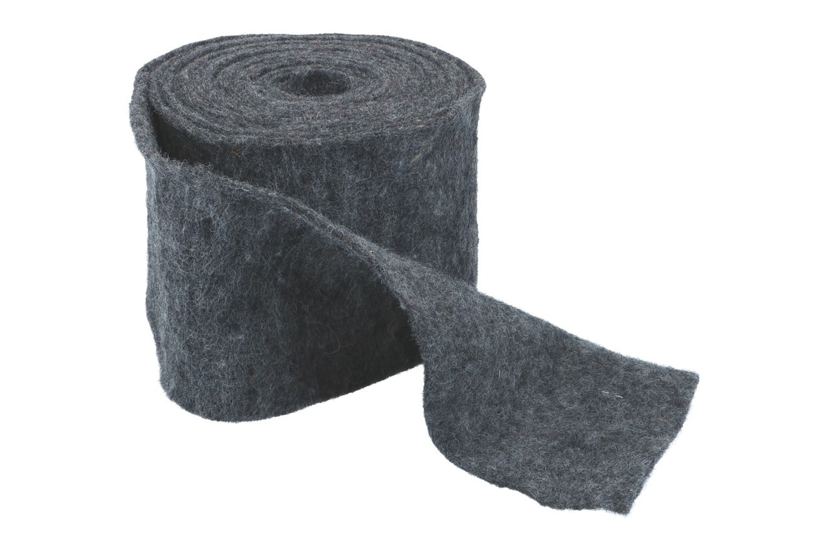 Topfband, anthrazit, Br. 15cm Ve. 5m