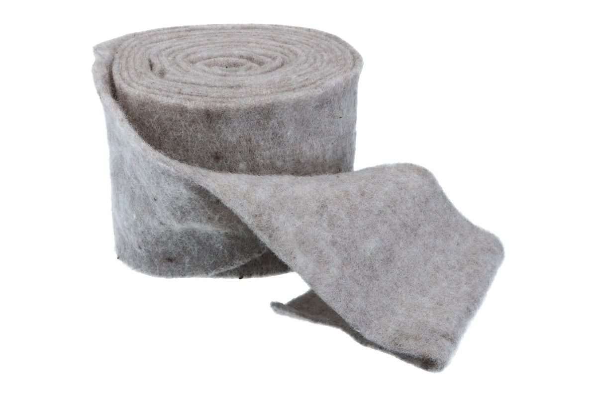 Topfband, taupe-grau, Br. 15cm Ve. 5m