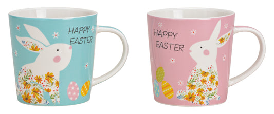Becher Happy Easter 13x10x9cm, Ve. 1Stk