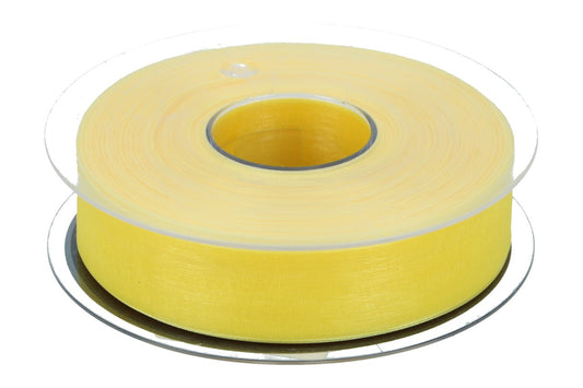 Beauty Organdy Band 25mm, 50m, gelb