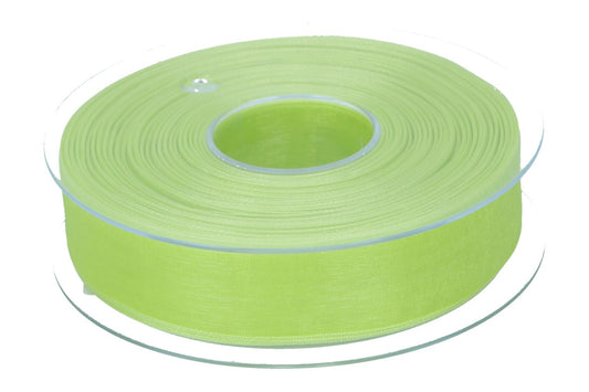 Beauty Organdy Band 25mm, 50m, limon