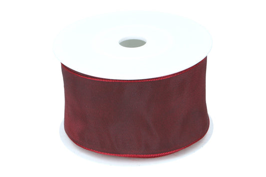 Formb. Drahtkantenband 60mm, dunkel rot