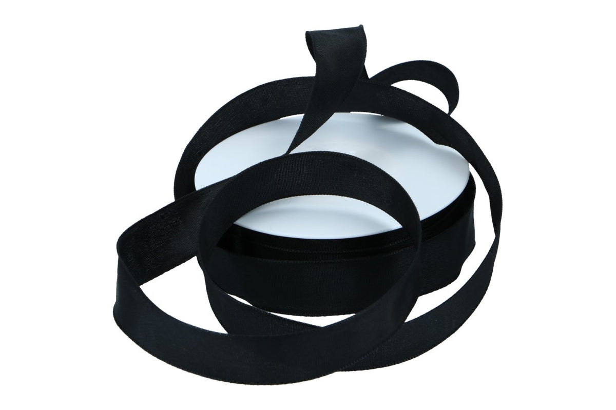 Formb. Drahtkantenband 25mm, 25m,schwarz