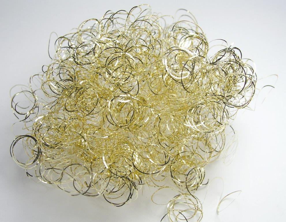 Lametta glockt, 1 Pack = 200gr.