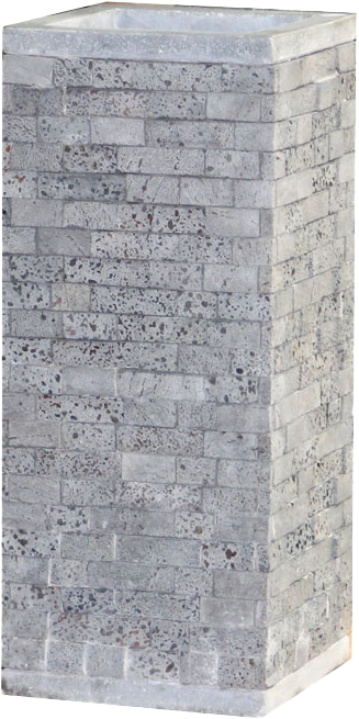 Pflanztopf 32x32cm H75cm, Ve. 1 Stück
