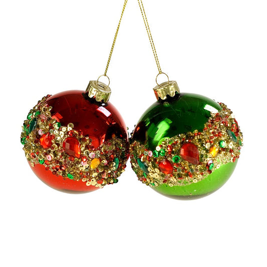 Christbaumkugel Jewel D7cm, Ve. 1 Stk