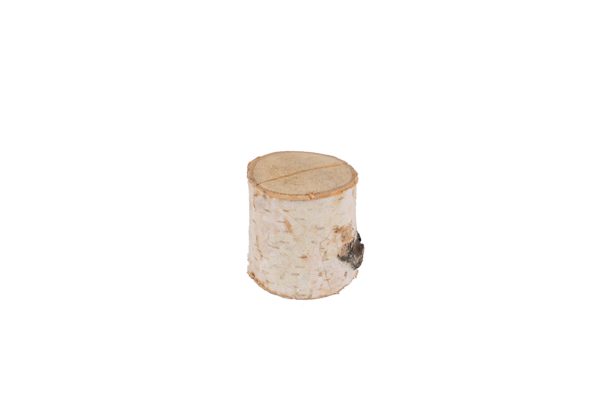 Tisch-Kartenhalter aus Birkenast D5 H5cm