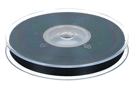 Dekoband Economy,10mm, 50m, schwarz