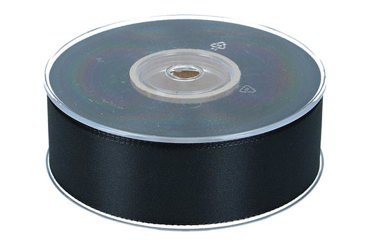 Dekoband Economy 40mm, 50m, schwarz