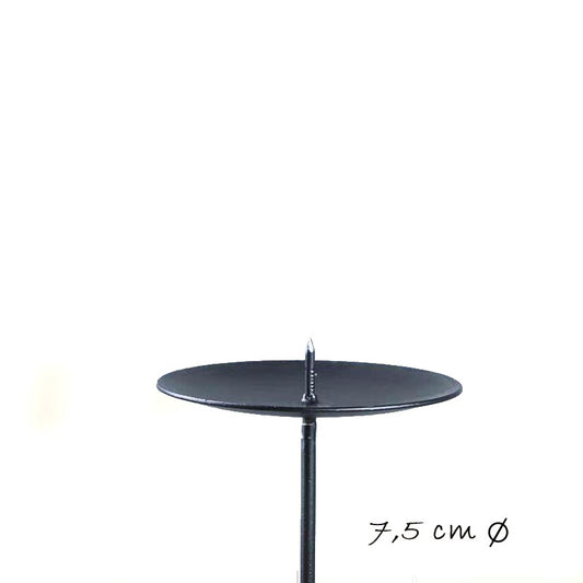 Kerzenpick mit Dorn D7,5cm L7,5cm