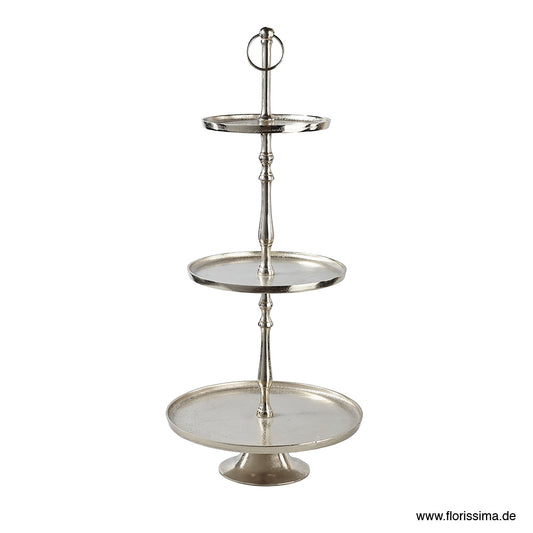 Etagere 3 stöckig, D24/31/39cm, H93cm