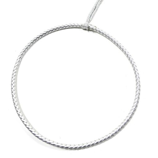 Ring auf Silberfaden D21cm, Ve. 4Stück