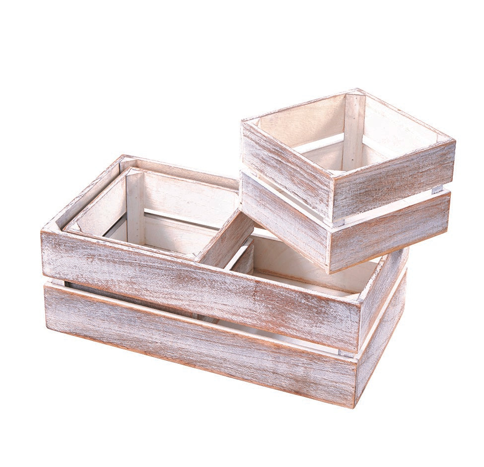 Holzbox Ve. 1 Set 3er
