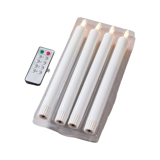 LED Stabkerzen L24,5cm, Ve. 1 Set 4er