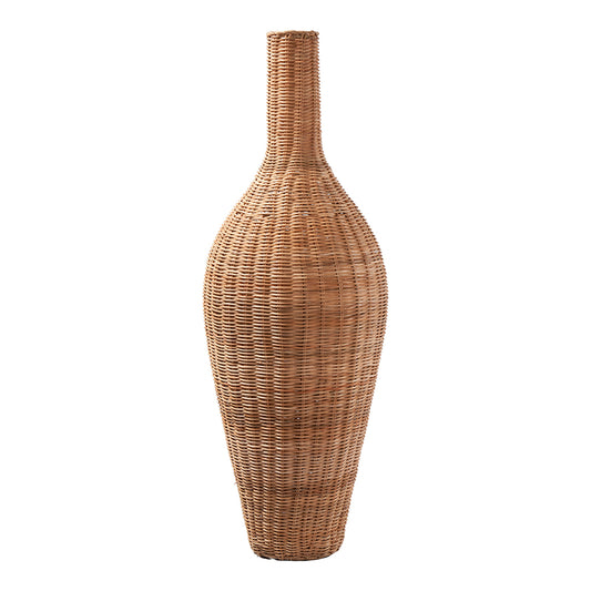 Vase aus Rattan Hoch, Ve. 1 Stk