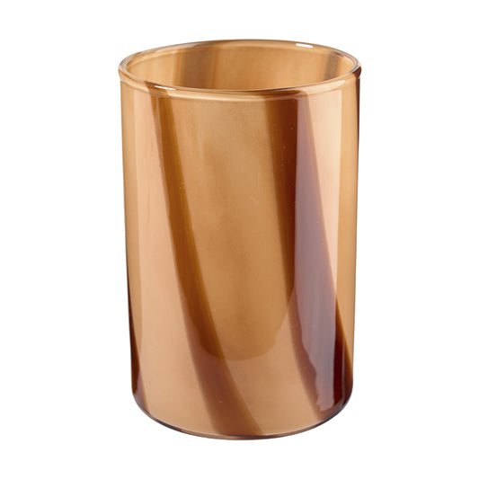 Vase, braun, D10cm H15cm Ve. 1 Stk