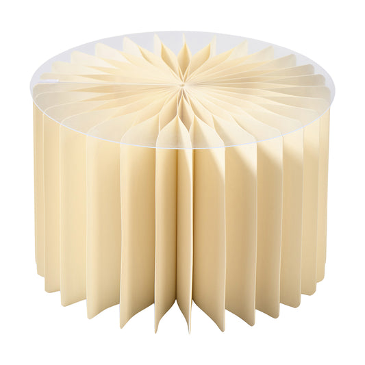 Papier Säule faltbar D30cm H20cm