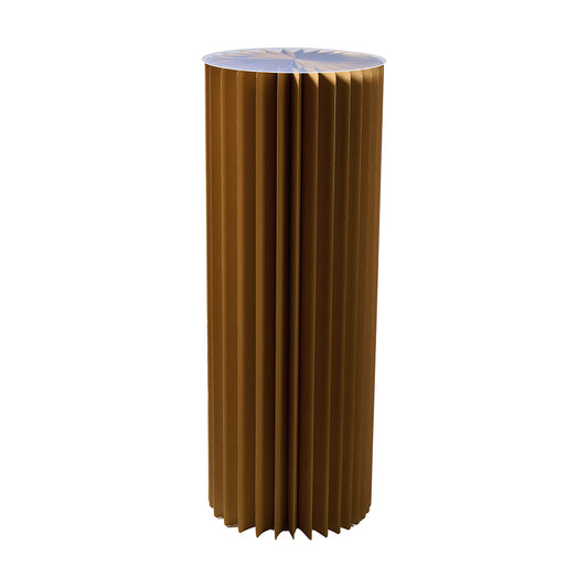 Papier Säule faltbar D30cm H80cm