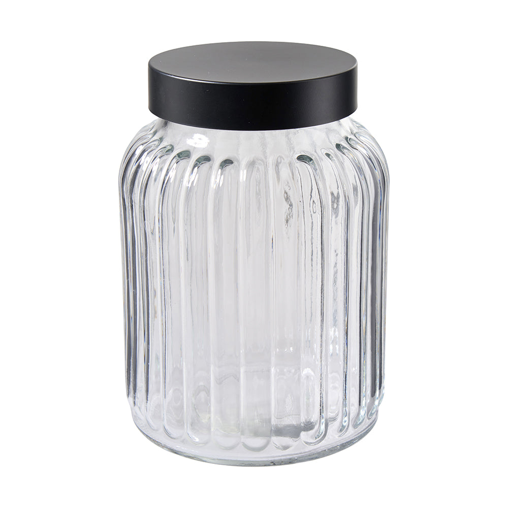 Glas mit Deckel D14cm H21cm, Ve. 1 Stk