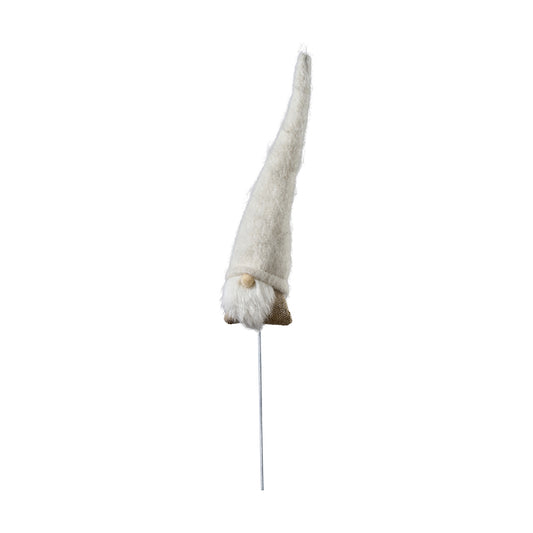 Santa aus Stoff auf Pick L41cm. Ve. 4Stk