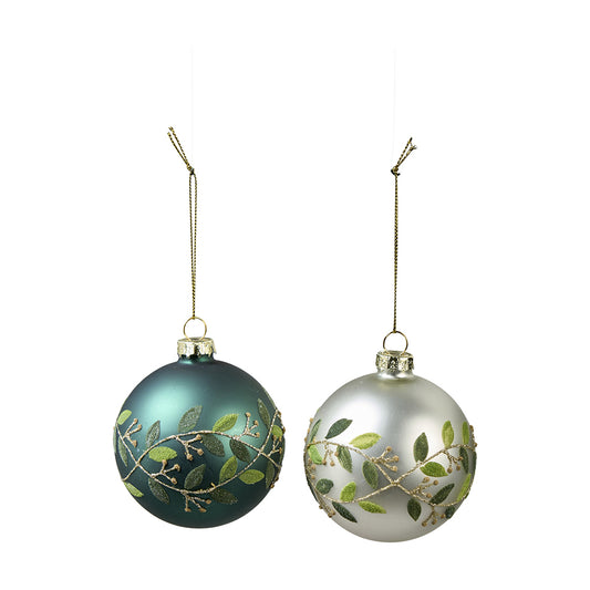 Weihnachtsbaumkugel D8cm, Ve. 6 Stk