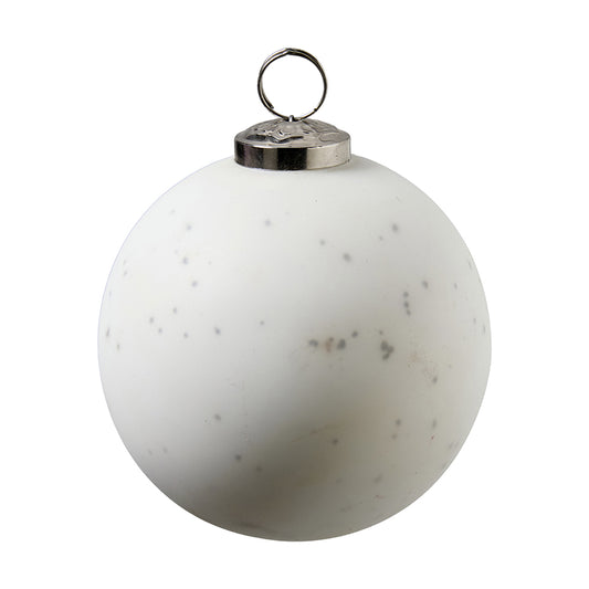 Glaskugel zum Hängen D10cm, grau