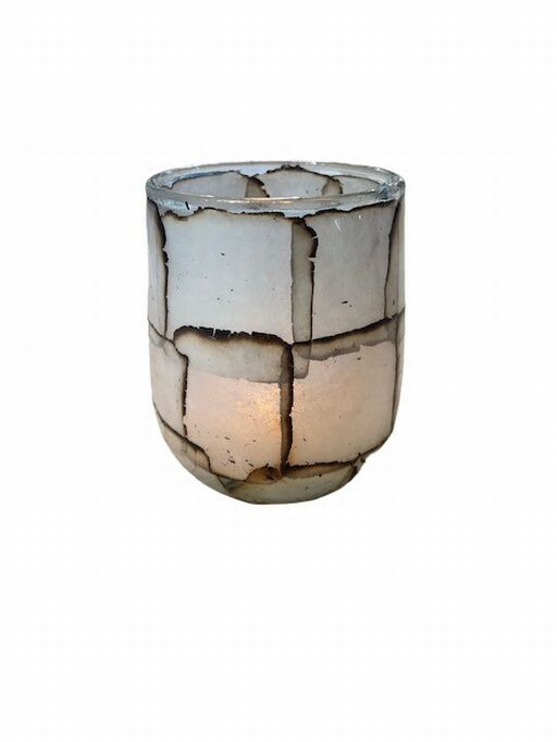Teelichtglas D8cm H11cm, Ve. 1 Stk