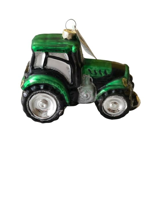 Christbaumkugel Traktor 9,8 x 5,2 x 7cm