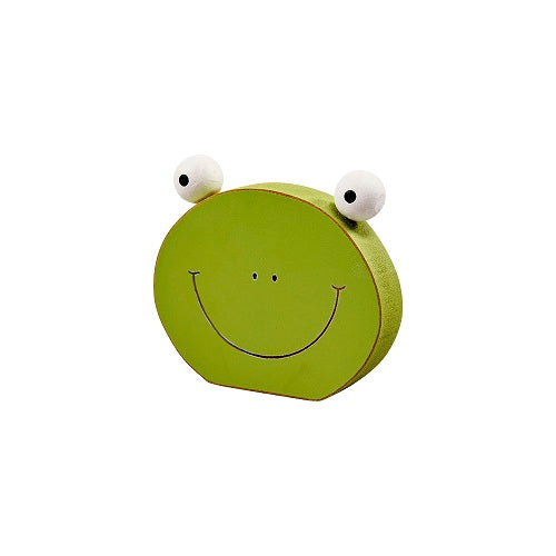 Frosch aus Holz 10 x 9 x 2cm, Ve. 1 Stk
