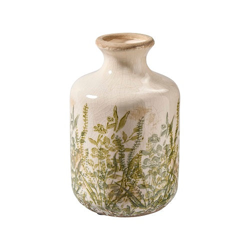 Vase oben eng D11,5cm H17,5cm, Ve. 1 Stk